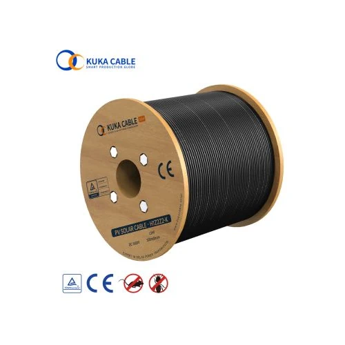 Solcellekabel H1Z2Z2-K 6mm2 sort - 6mm²